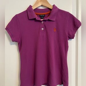 US. Polo assn. Pique Polo. Size S